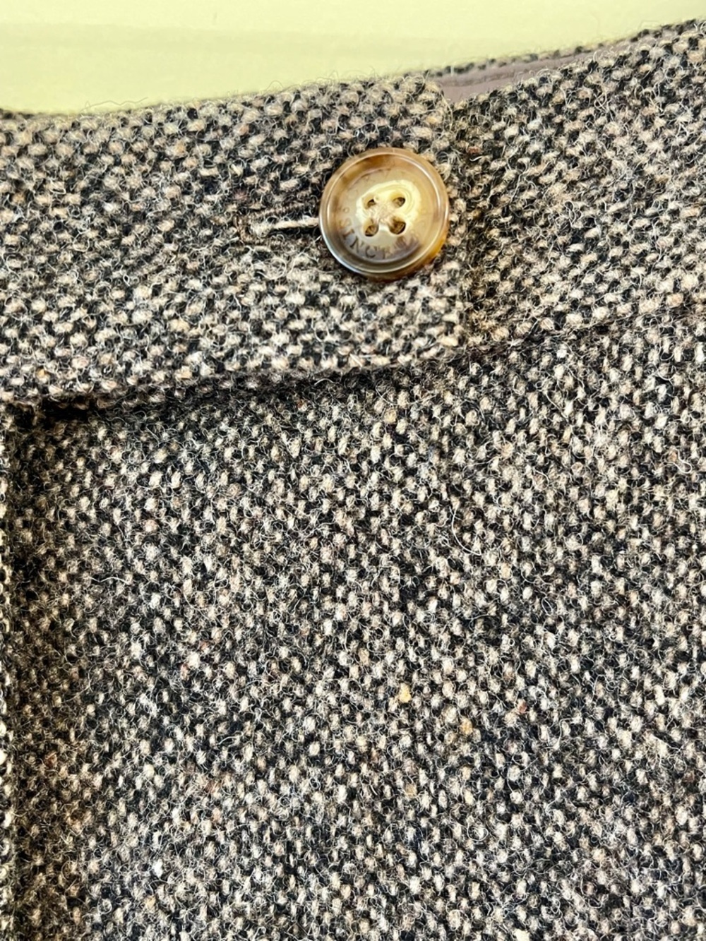 Orvis 100% Wool Tweed Suit Set Blazer Pants Size 12 - Picture 11 of 13